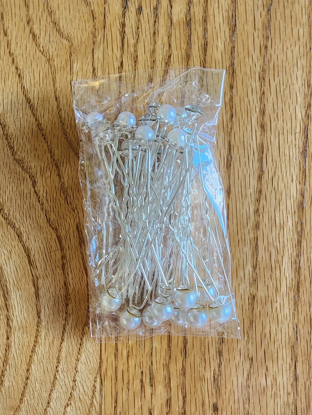 NWOT (30) Silver Floral Embellished Hair Pins Hair Accessory